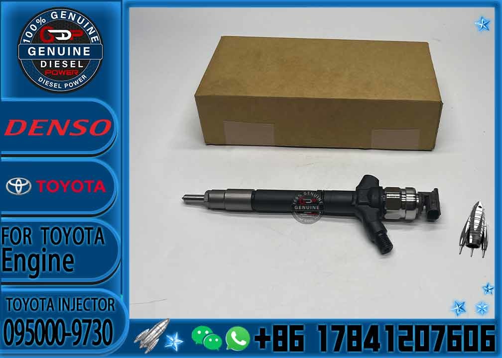 New Diesel Fuel Injector 095000-9730 095000-9780 for TOYOTA 23670-51031 1VD-FTV 23670-59035, 23670-59036,