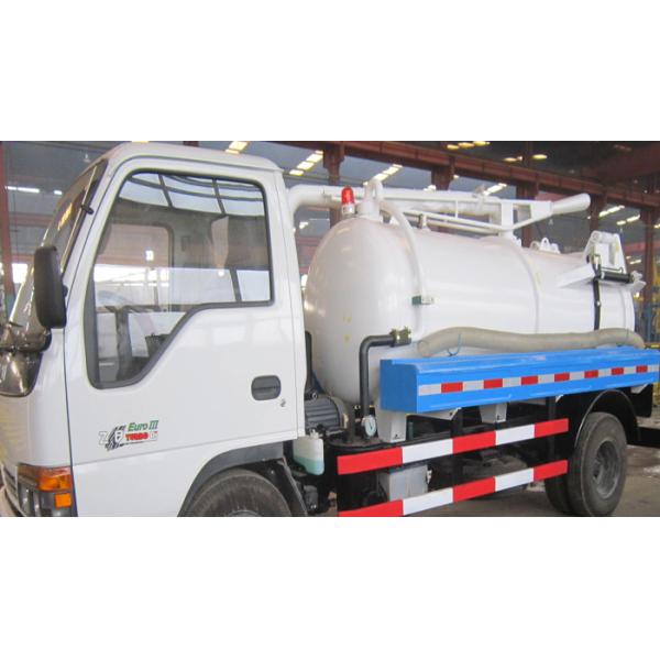 Hydraulic LHD 4X2 Euro 2 Sewage Suction Truck