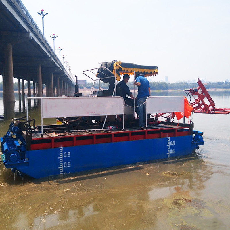Amphibious Weed Harvesters For Aquatic Reed