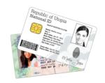 Fire Resistance Recycled Card 0.10mm PETG Plastic Sheet