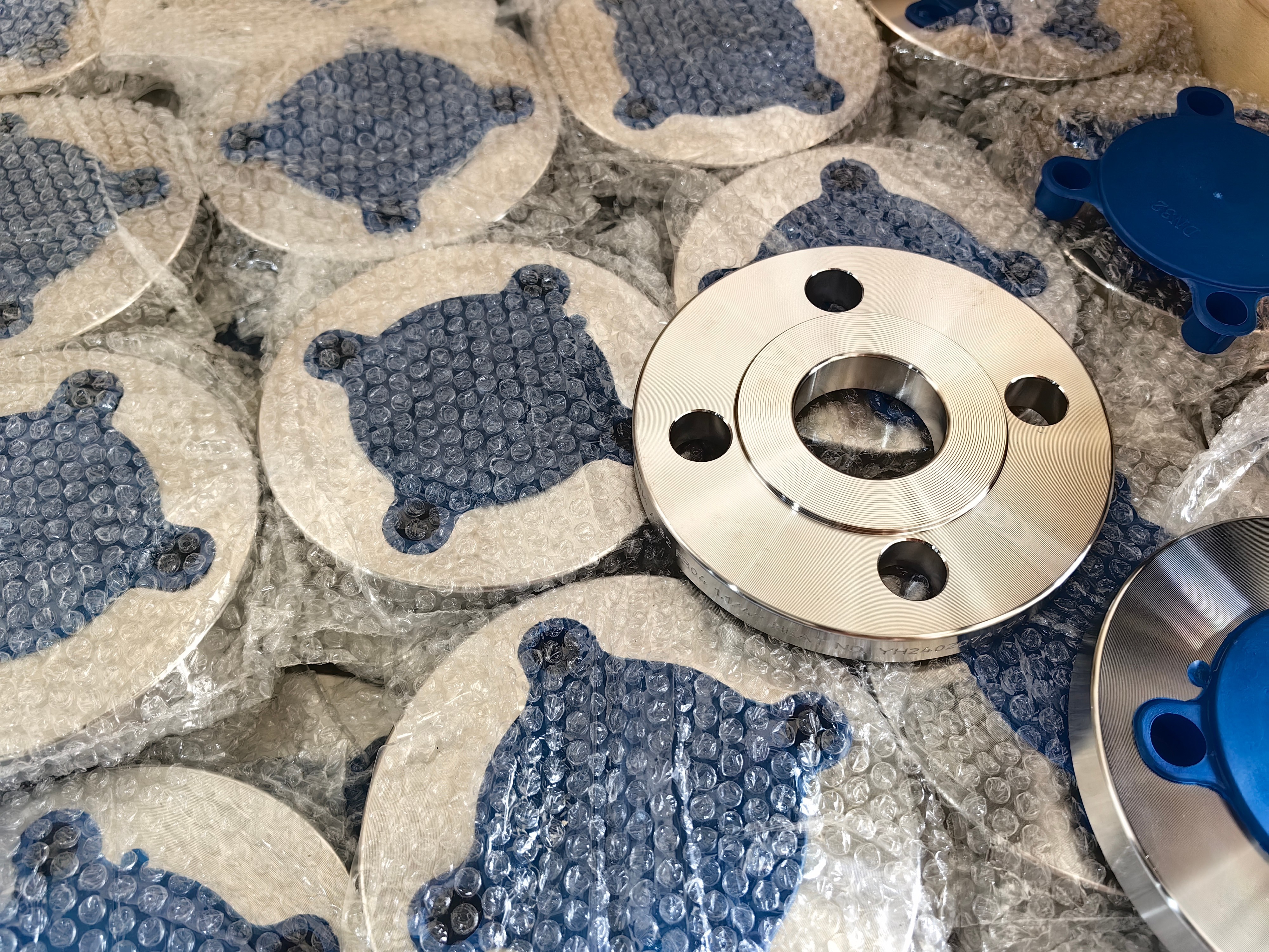 Pressure Class150 300 Stainless Steel Flanges RF Welding ASTM Pipe Plate Flange