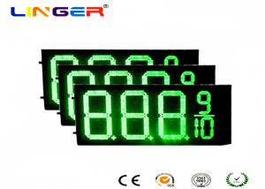 Wholesale IP54 Rear Waterproof RF Controller LED Gas Station Price Signs 12 Inch from china suppliers