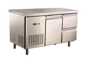 Wholesale CE Undercounter Refrigerator Drawers Fan Cooling Stainless Steel Bench Fridge R290 Available from china suppliers