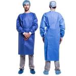 Non Woven Disposable Gowns sms PP Medical patient wear surgical gowns custom
