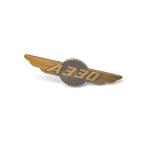 Airbus A330 Commercial Pilot Wings Badge Antique Bronze Long Lasting