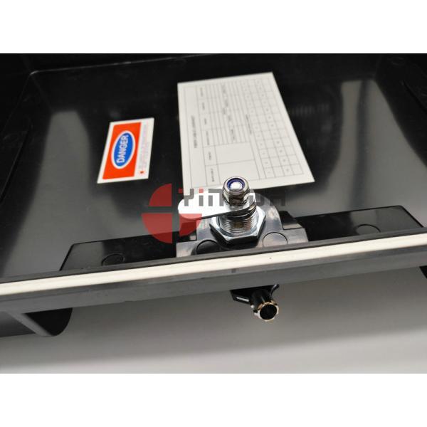 24 Cores Drop Cable Fiber Opitc Termination Box , 24 pcs SC Fiber Optic Splitter Box PC+ABS Flip Cover