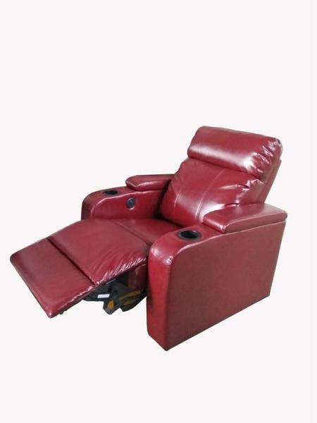 Auditorium Theater Seating Sofa Soft Upholstery High Toughness Corrosion