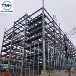 High Rise 350 Tons Customized Steel Framed Metal Car Parking