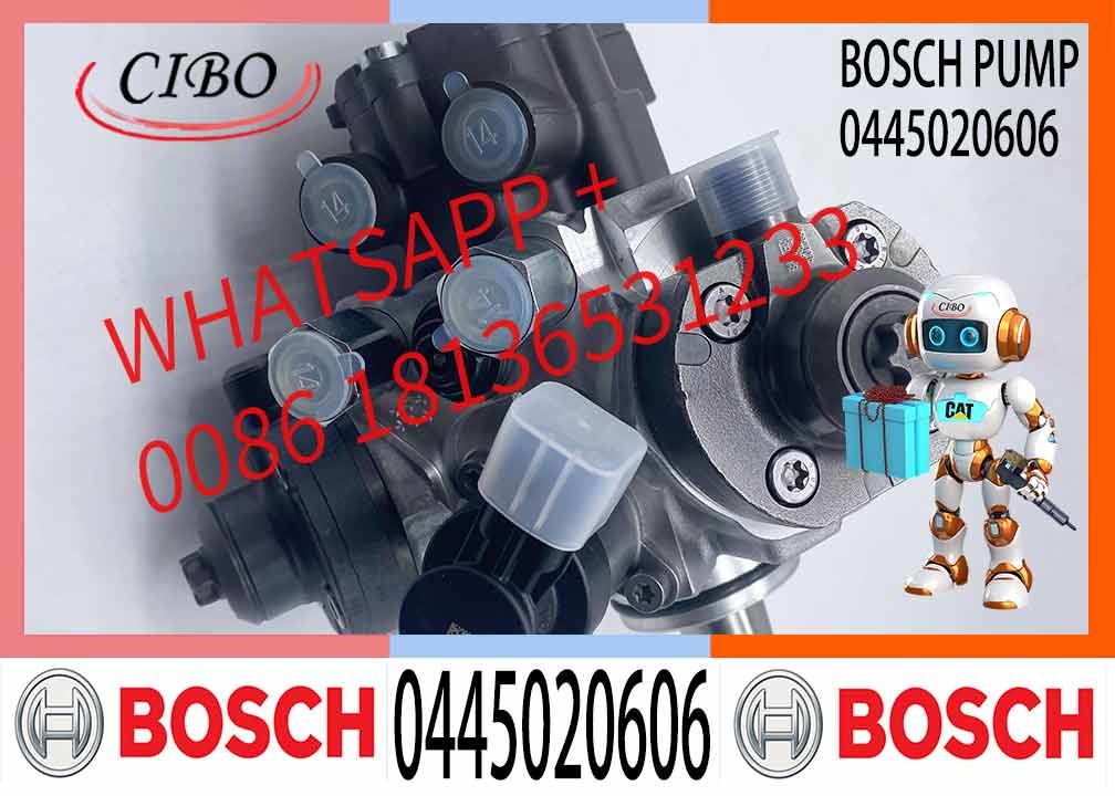 New High Pressure Fuel Injection Pump 0445020610 0445020606 For Fendt Sisu Valtra MASSEY FERGUSON