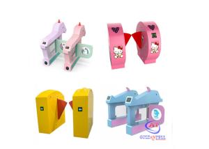 Wholesale School Kindergarten Swing Barrier Gate bi directional turnstile RFID Card from china suppliers