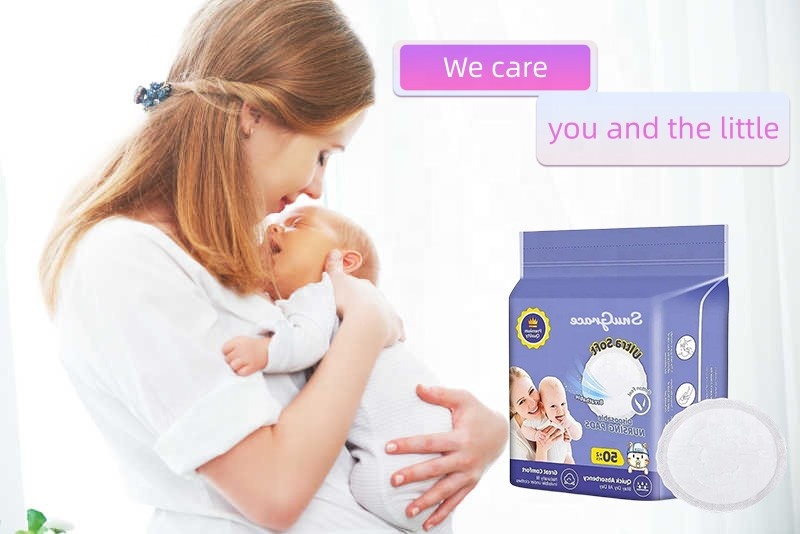 Postpartum Pain Relief Personal Care Super Absorbent Disposable Breast Pads for OEM