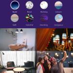 GU10 Smart LED Light Bulbs CCT RGB Voice Control Dimmable