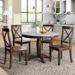 5pcs Dining Room Table And Chair Set For 4 Persons Perfect Complement