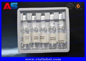 Wholesale 5 2ml Somatropin Ampoule PET Plastic Blister Packaging from china suppliers