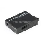 1550nm DC5V 120km Fiber Optic Media Converter Single SC Slot 1000M