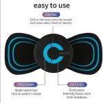 Mini Electric Pocket Neck Muscle Massager EMS Muscle Stimulator