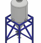 DN150 100mm Diameter Industrial Cyclone Separator