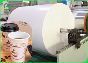 Wholesale Greaseproof PE Coated Laminated Cupstock Paper Roll For Hot Drink Cups from china suppliers