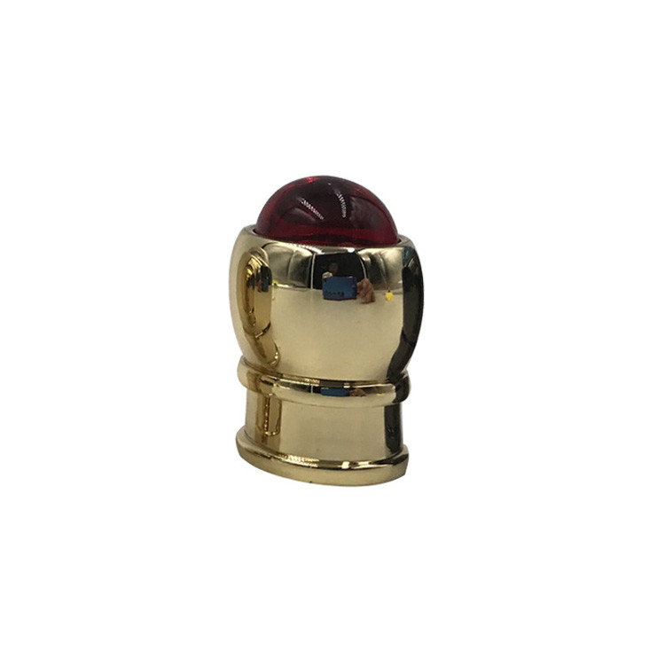 ODM Design Custom Caps For Perfume Glass Bottles , Durable Round Perfume Cap