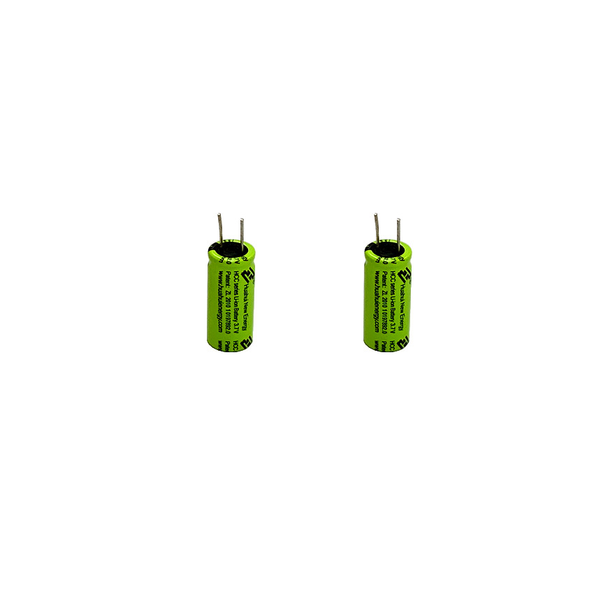 Huahui HCC1635 650mAh 3.7V Cylindrical Rechargeable Lithium Battery Cobalt Oxide