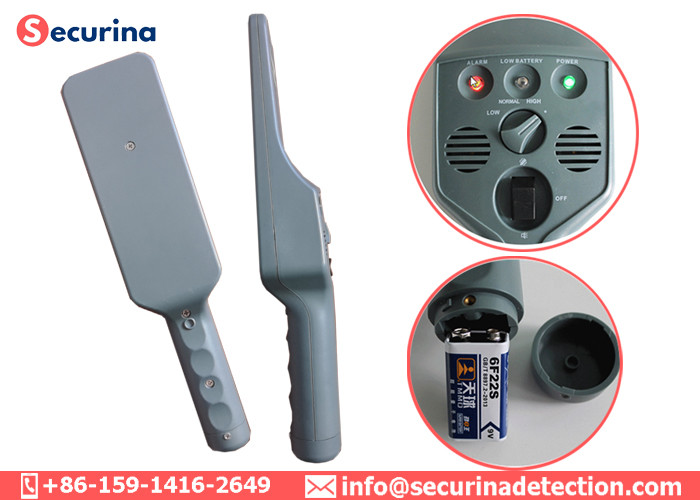 Airport Security Inspection Super Sensitive Metal Detector , Hand Held Body Scanner