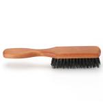 Custom LOGO Mens Grooming Kit 100% Natural Beech Wood Grade Beard Brush and Comb