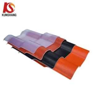 Wholesale Load-Bearing Spanish Roof Tiles Corrugated PVC Coated ASA for House -40 70 Celsius Customized Heat Resistance from china suppliers