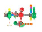 Children ' S Play Park Preschool Outdoor Equipment TQ - ZLJ1400B Long Life
