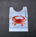 Manufacturer Custom Disposable Restaurant Adult Bib Adult Non Woven Apron For