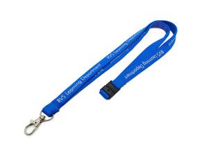 Wholesale Blue Wide Custom Tubular Lanyards Neck Straps Lanyards For Office Party from china suppliers