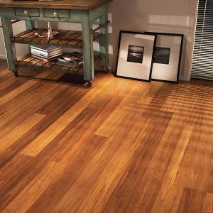Wholesale 12mm Solid Wood Laminate Bamboo Flooring for Above Grade/Wood Subfloor Installation from china suppliers