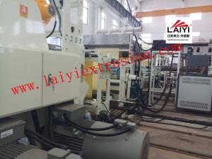 Wholesale High Speed PE Film Extruder Lamination Machine , 380V Wide Laminator Machine from china suppliers