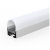 Buy cheap Industrial Surface Mounted LED Profile Black Anodized for Wardrobe Cinema from wholesalers