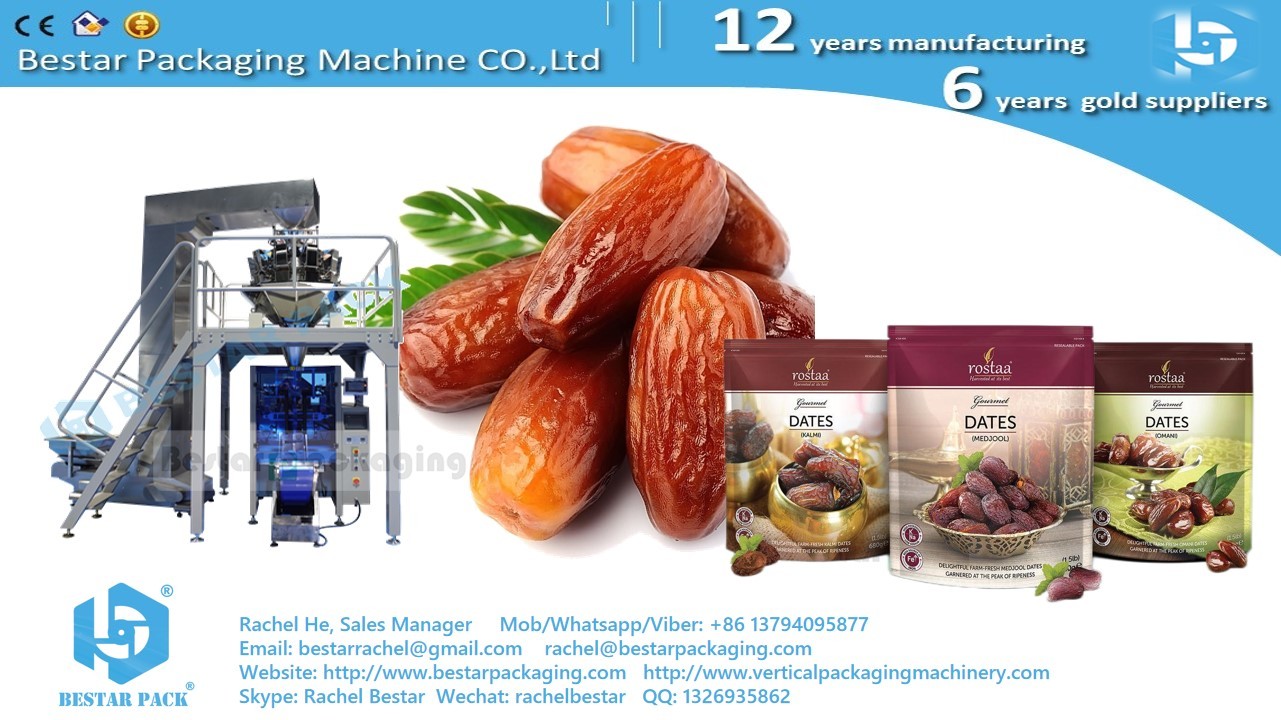 Bestar automatic packing machine for PE bag gusset bag granule products packaging BSTV-450AZ
