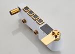Black Golden Copper 314SUS Intelligent Shower Faucet With Button