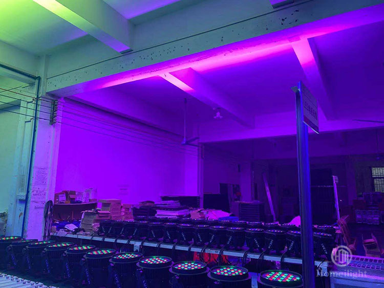 54*3w Led Waterproof Par Light Par Can Outdoor Stage Light IP65 3w 54pcs LED Zoom Uplight for Church