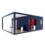 CQGC 18mm MGO Light Steel Structure Container Flat Pack Home Extensions