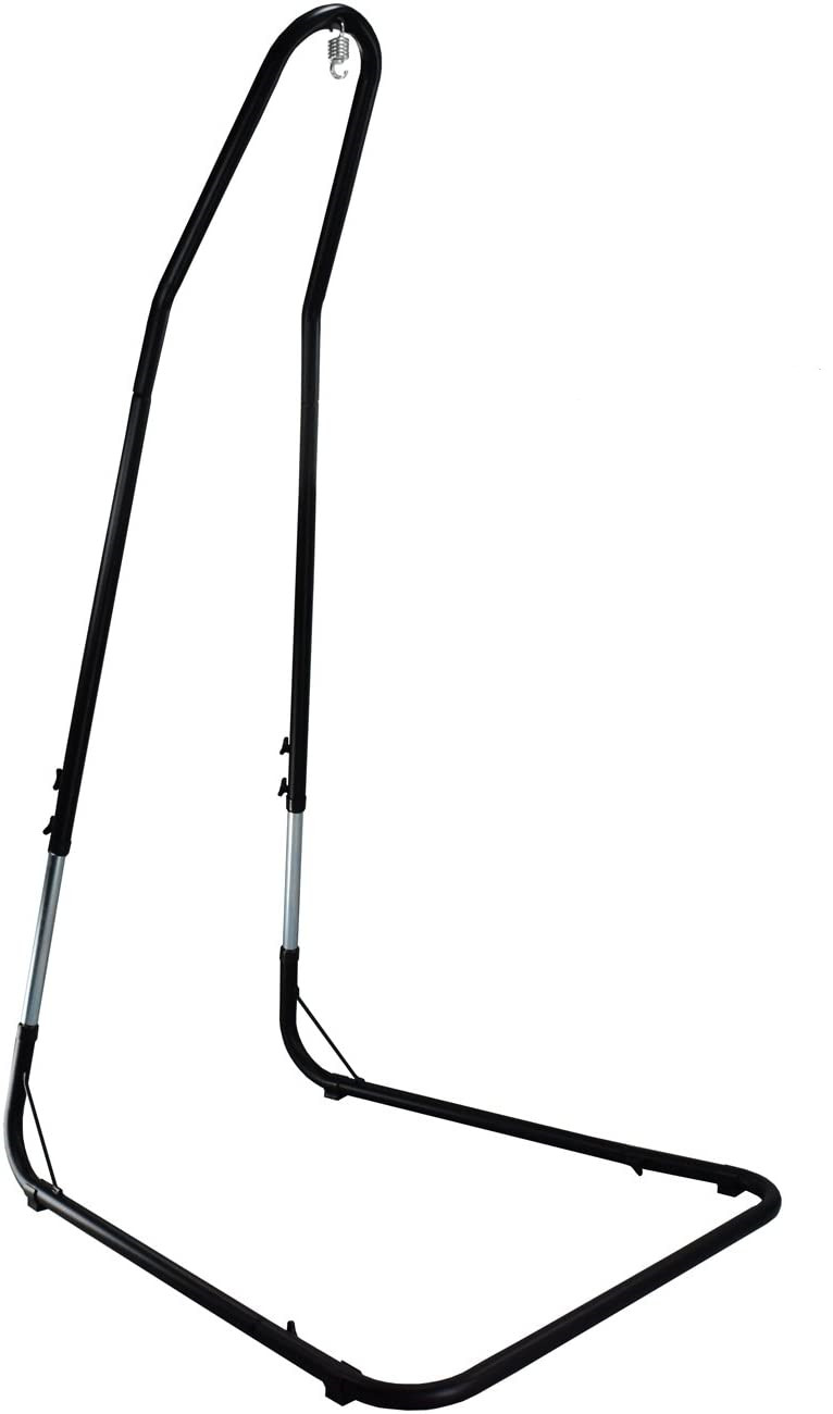 Portable Hammock Swing Chair Stand Versatile with Rust Resistant Hardware