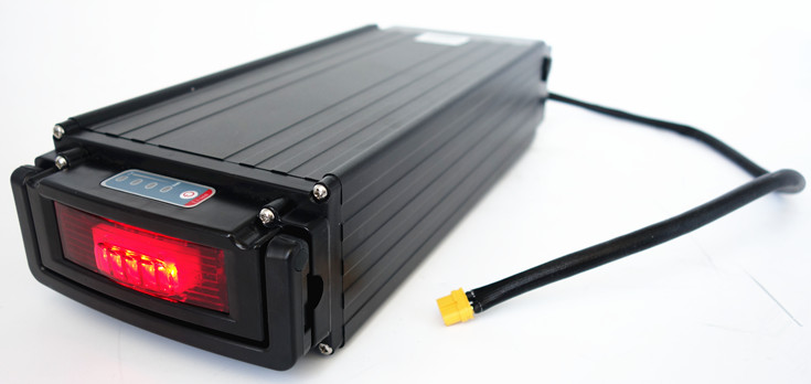 LI-ION battery Rear Rack 1000W Electric Bike Battery 48V 20Ah with 2A Charger