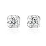 New Luxury Fashion Design 18k Lab Grown Diamond Earrings Jewelry for Women NGTC