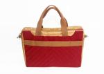 Waterproof laptop bag washable kraft paper laptop messenger bag with canvas