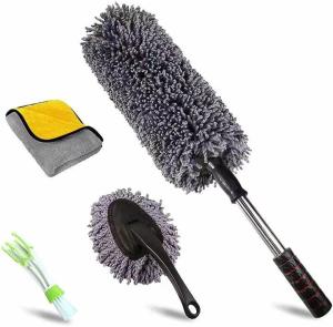 China 4PCS Car Interior Detailing Brush PP Microfiber Duster on sale