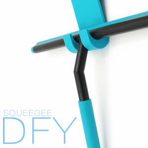 Wholesale Blue Stainless Steel Window Squeegee / Convenience Window Wiper Squeegee from china suppliers