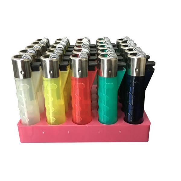 Plastic Finger Flint Lighter Direct Sale Refillable Cigarette Lighter 7.47*2.24