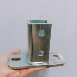 Wholesale 12 Gauge 4 Holes Steel Strut Channel Base for Corrosion Resistant Applications from china suppliers