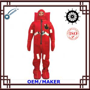 Wholesale Durable Water Survival Suit High Thermal Stability Red / Orange Color from china suppliers