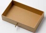 single kraft paper box for gift packaging