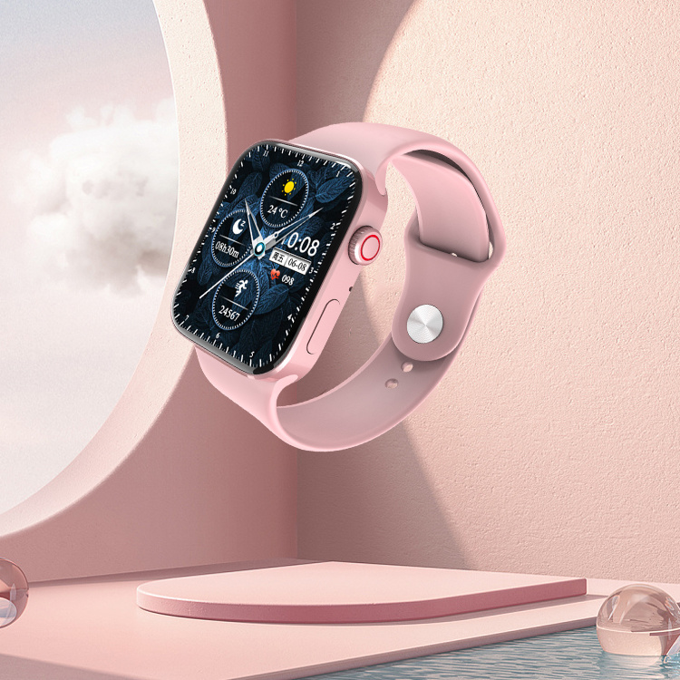 New Full Screen Touch + Dual Buttons + Knob IP68 Waterproof Rating N76 Smart Watch