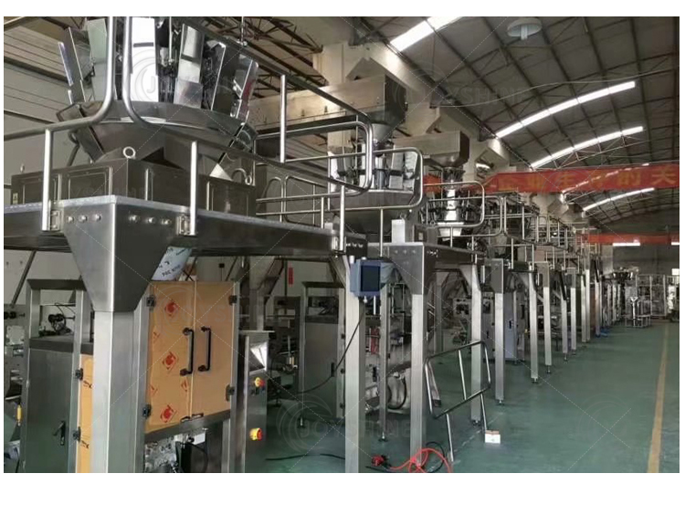 POPP CPP VMCPP BOPP PE PET AL NY Fil Pringles Potato Chips Packaging Machine