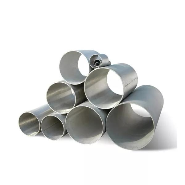 Large diameter round aluminum seamless tube seamless short radius aluminum pipe